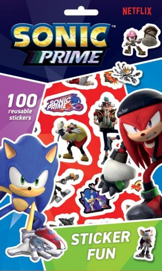 Sonic Prime Sticker Fun - Click Image to Close