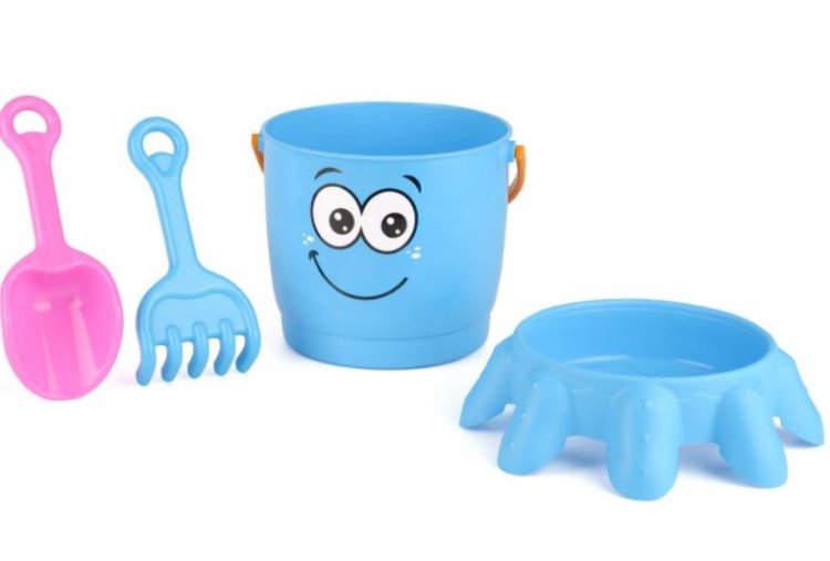 Deluxe Octopus Bucket And Spade Set 4Pc - Click Image to Close