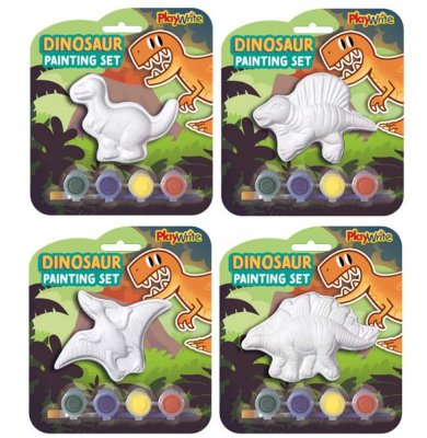 Dinosaur Plaster Painting Set 20 x 17 x 2cm
