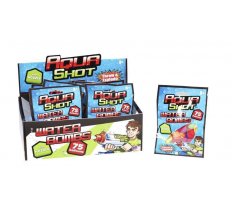 75PC AQUA SHOT WATERBOMBS WITH NOZZLE