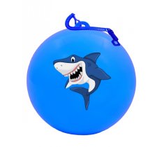 10" ( 25cm ) Shark Ball With Keychain