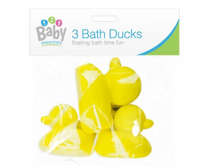 Bath Time Duck Toys 3 Pack - Click Image to Close