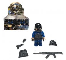 Police Commando Figure Set