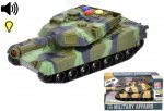 Friction Military Tank With Light & Sound