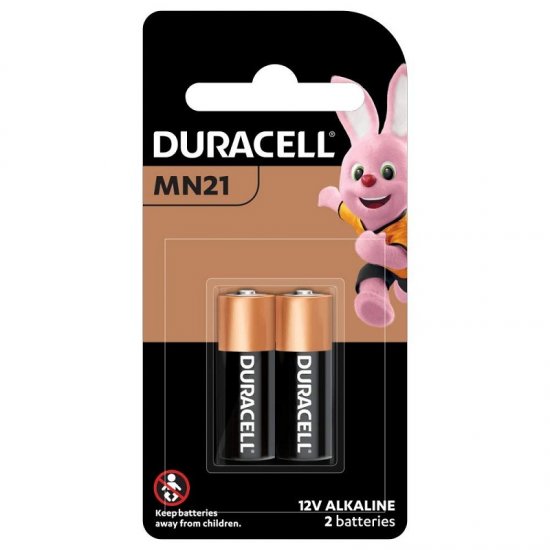 Duracell MN21 12V Alkaline Batteries 2 Pack X 10 - Click Image to Close