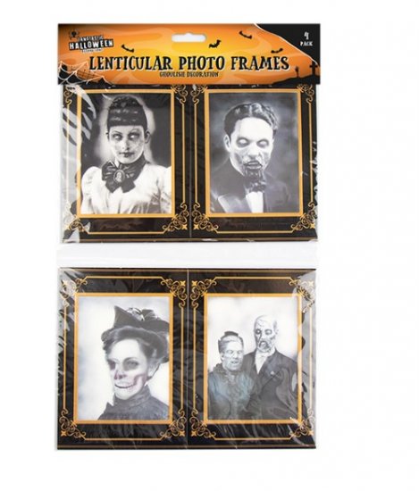 Lenticular Horror Photo Frames - 4 Pack - Click Image to Close
