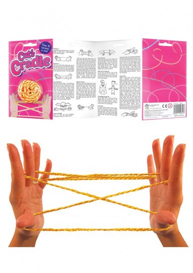 Cats Cradle 1.6M String With Instructions - Click Image to Close