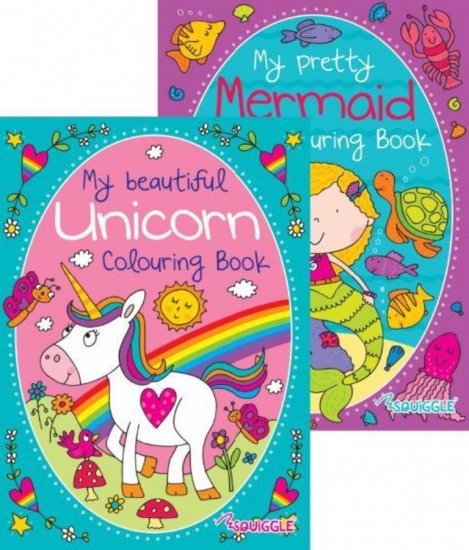 Unicorn Or Mermaid Colouring Book - Click Image to Close