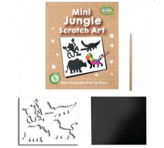 Play Jungle Mini Scratch Art 12 x 10cm