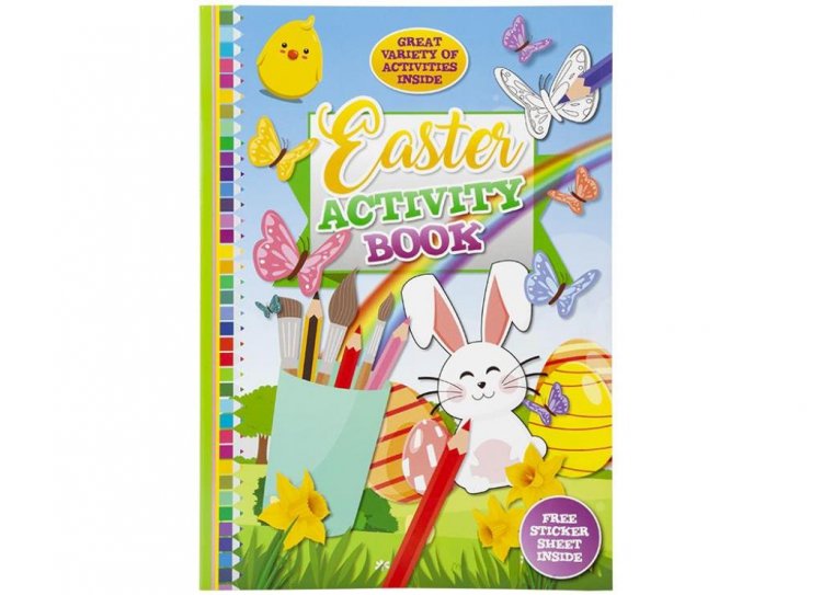 Extra Large Easter Activity Book - Click Image to Close