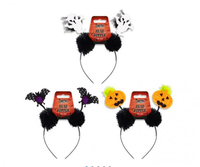 HALLOWEEN HEAD BOPPERS - Click Image to Close