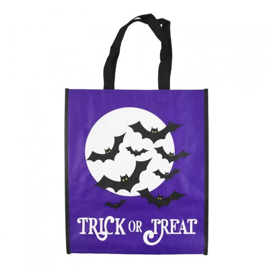 5033601111214Halloween Trick Or Treat PP Woven Treat Bag - Click Image to Close