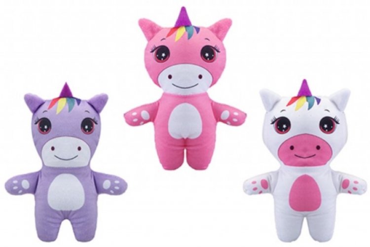 Value Standing Unicorn 20cm 3 Assorted - Click Image to Close