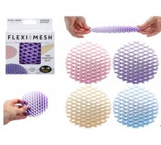 Expanding Pastel Flexi Mesh Worm Fidget Toy
