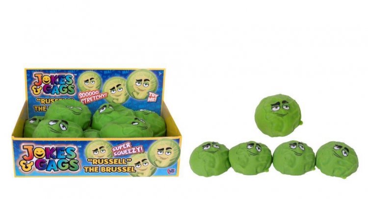 RUSSEL THE BRUSSEL SQUEEZE SQUISHY TOY - Click Image to Close