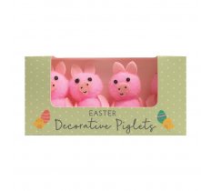 Easter Decorative Piglets 4 Pack