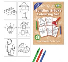 Play Bricks A6 Colouring Set