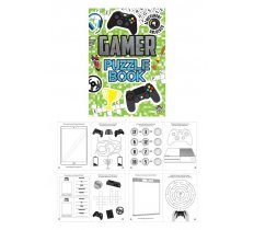 Gamer 10.5cm x 14.5cm Puzzle Book x 48 ( 10p Each )