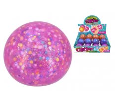 Glitter Squishy Squeezy Balls 65mm ( Assorted Colours )