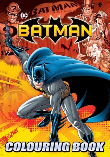 Batman Colouring Book - Click Image to Close