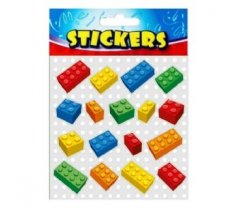 Bricks Stickers 12 x 11.5cm x 72