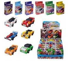 Racing Car Mini Brick Kits 14 x 8.5cm