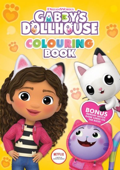 Gabby's Dollhouse Colouring Book - Click Image to Close