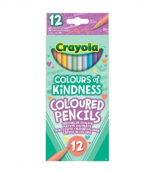 Colours Of Kindness Pencils 12pc - Click Image to Close