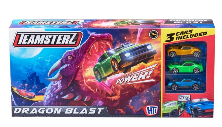 Dragon Blast With 3 Cars - Click Image to Close