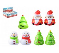 Christmas Pull Back Toy 6 Assorted