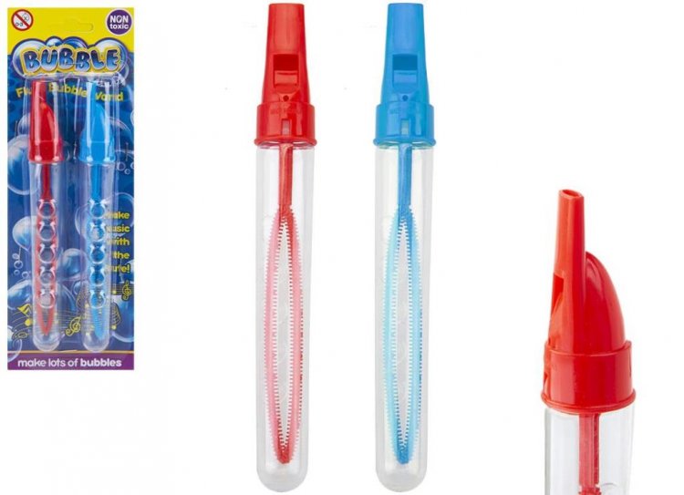 Flute Topped Bubble Wands 40ml - Click Image to Close