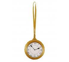 INFLATABLE JUMBO CLOCK WITH NECKLACE 24.5CM