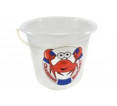 Large Crab Bucket With Print