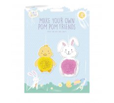 Make Your Own Easter Pom Pom Friends 2pk
