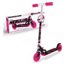 Ozbozz Nebulus Two Wheel Scooter Black And Pink