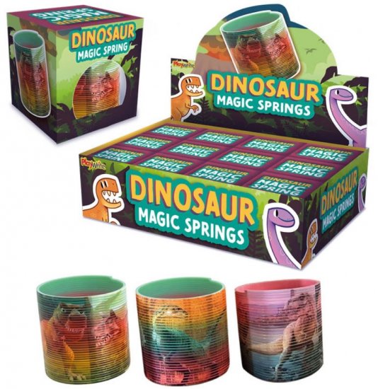 Dinosaur Magic Springs 6.5cm - Click Image to Close