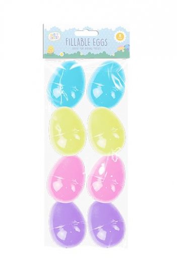 Fillable Eggs 8 Pack - Click Image to Close