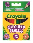 Crayola 12 Half Length Pencils ( 68-4112 )