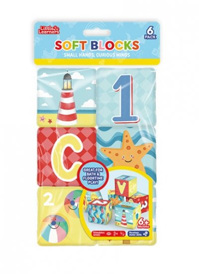 Little Learners Bath Soft Blocks - Click Image to Close
