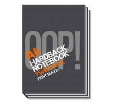 A6 Hardback Notebook 2 Pack