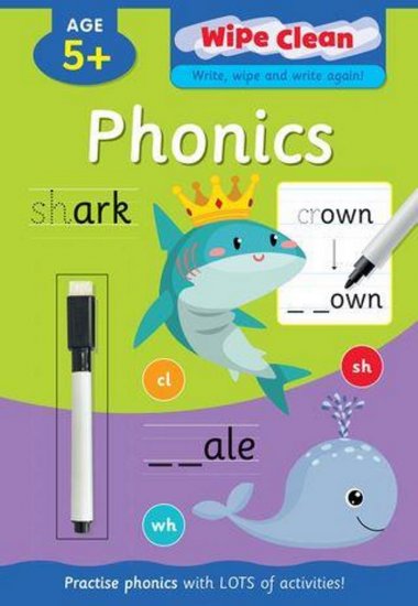 Wipe Clean Book Phonic - Click Image to Close