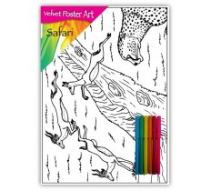 Velvet Poster Art Safari