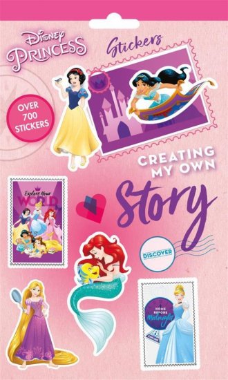 Disney Princess 700 Stickers - Click Image to Close