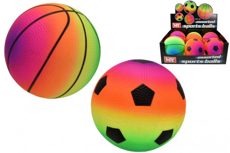 Pvc Fluorescent Inflated Sports Ball - Click Image to Close