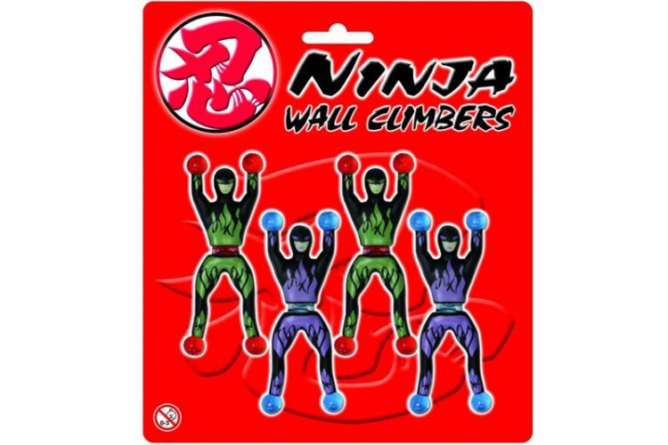 Ninja Wall Climbers 4 Pack - Click Image to Close