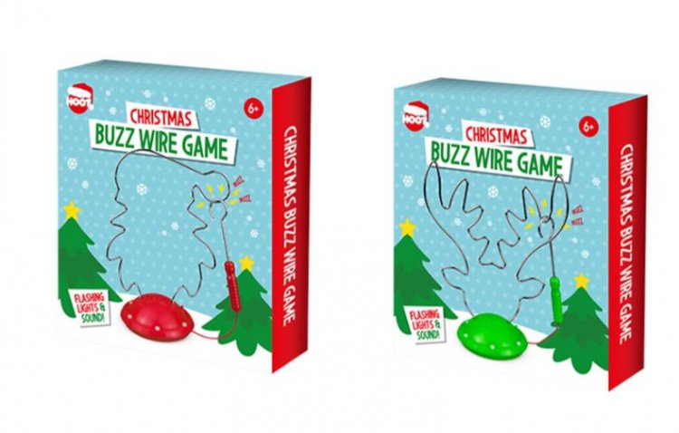 Christmas Buzz Wire Game - Click Image to Close
