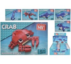 Sea Animals Brick Sets ( Assorted Designs )
