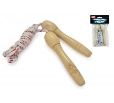 Wooden Handle Skipping Rope 2.3M