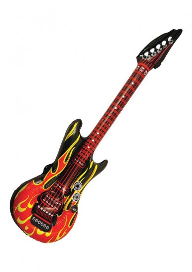 INFLATABLE GUITAR 106CM - Click Image to Close