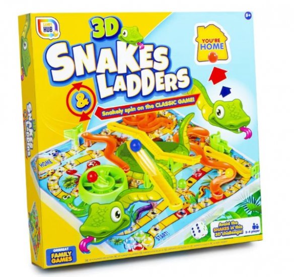 3D Snakes And Ladders - Click Image to Close